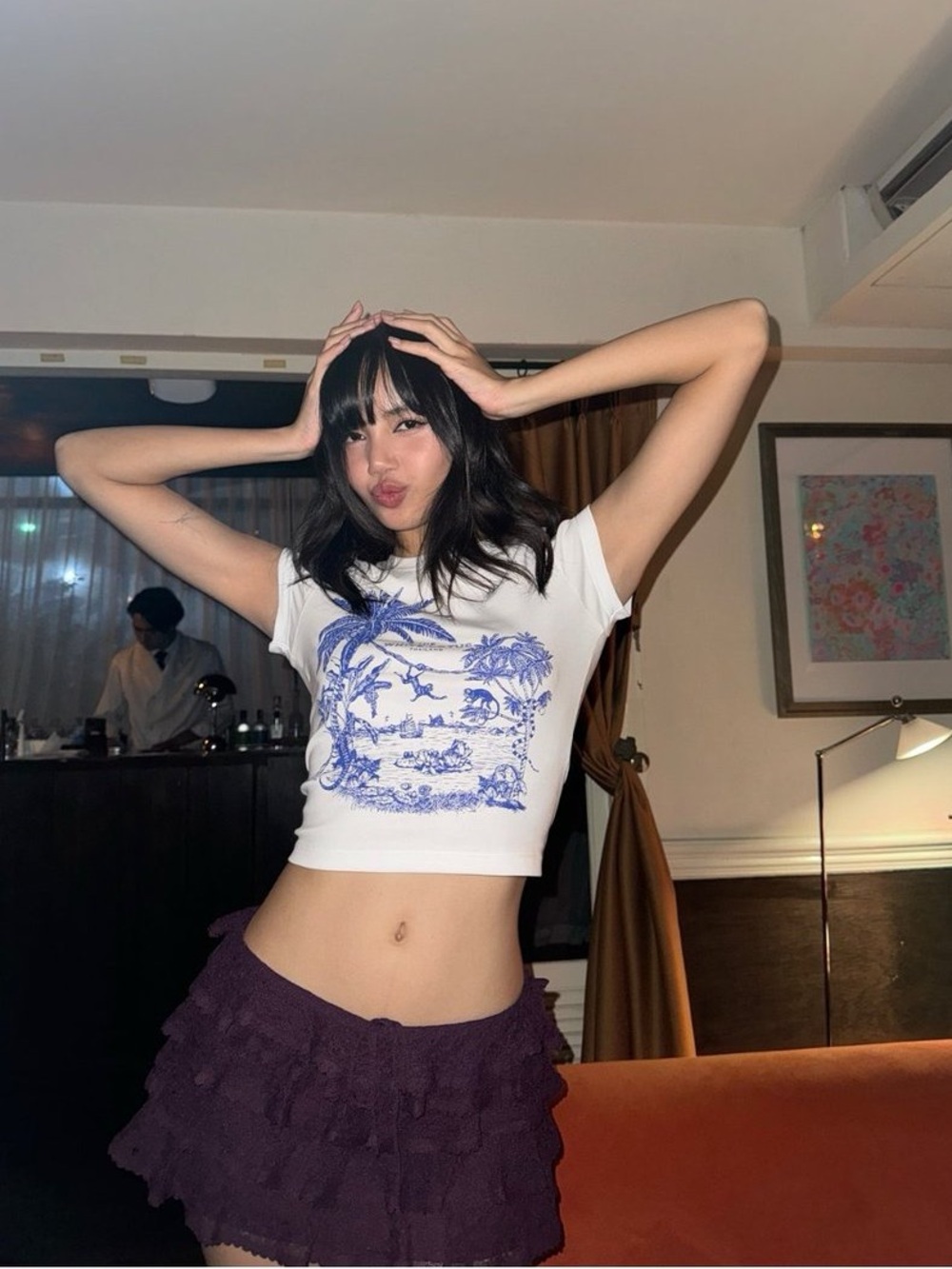 Tankair Jellyfish Skirt tank air mini purple jelly fish